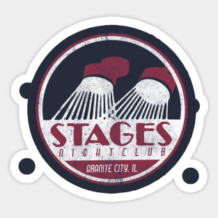 Stages Nightclub Sticker